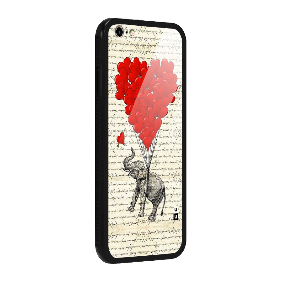Love Weight Glass Back Case for iPhone 6 Plus 6S Plus