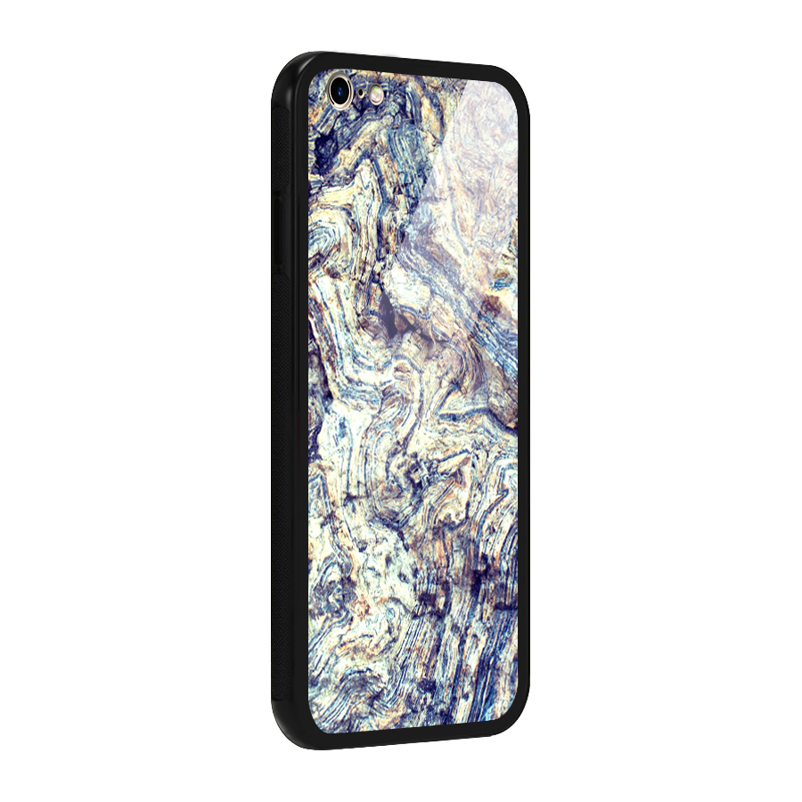 Marble Pattern Glass Back Case for iPhone 6 Plus 6S Plus