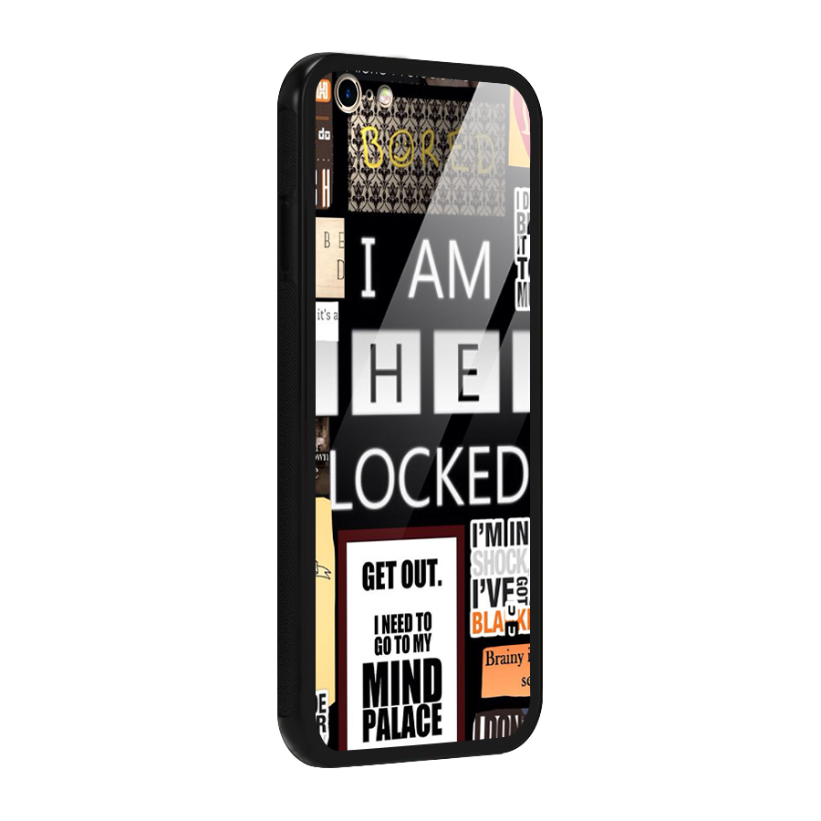 Mystery Pattern Glass Back Case for iPhone 6 Plus 6S Plus