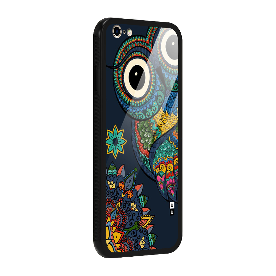 Owl Eyes Glass Back Case for iPhone 6 Plus 6S Plus