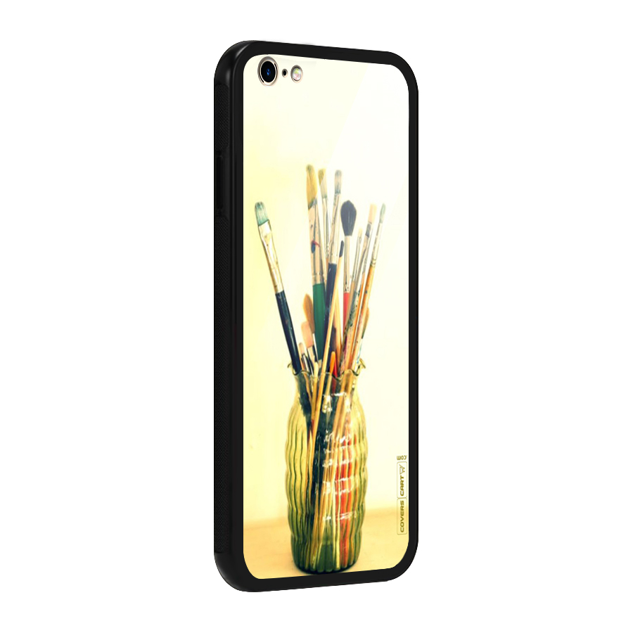 Paint Vass Glass Back Case for iPhone 6 Plus 6S Plus