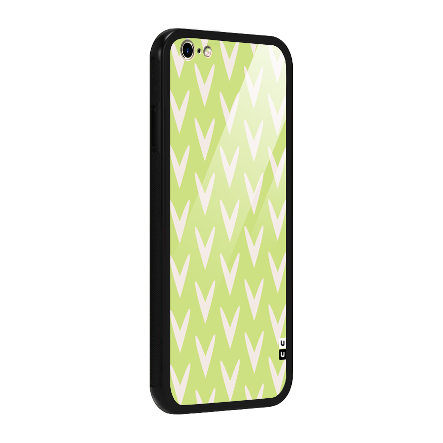 Pastel Green Grass Glass Back Case for iPhone 6 Plus 6S Plus