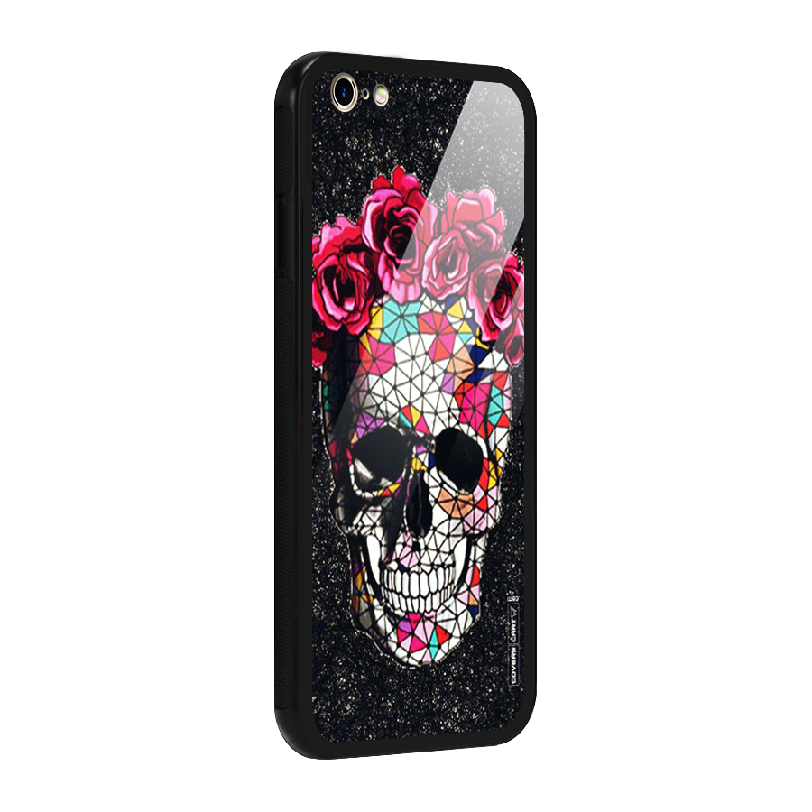 Pretty Dead Face Glass Back Case for iPhone 6 Plus 6S Plus