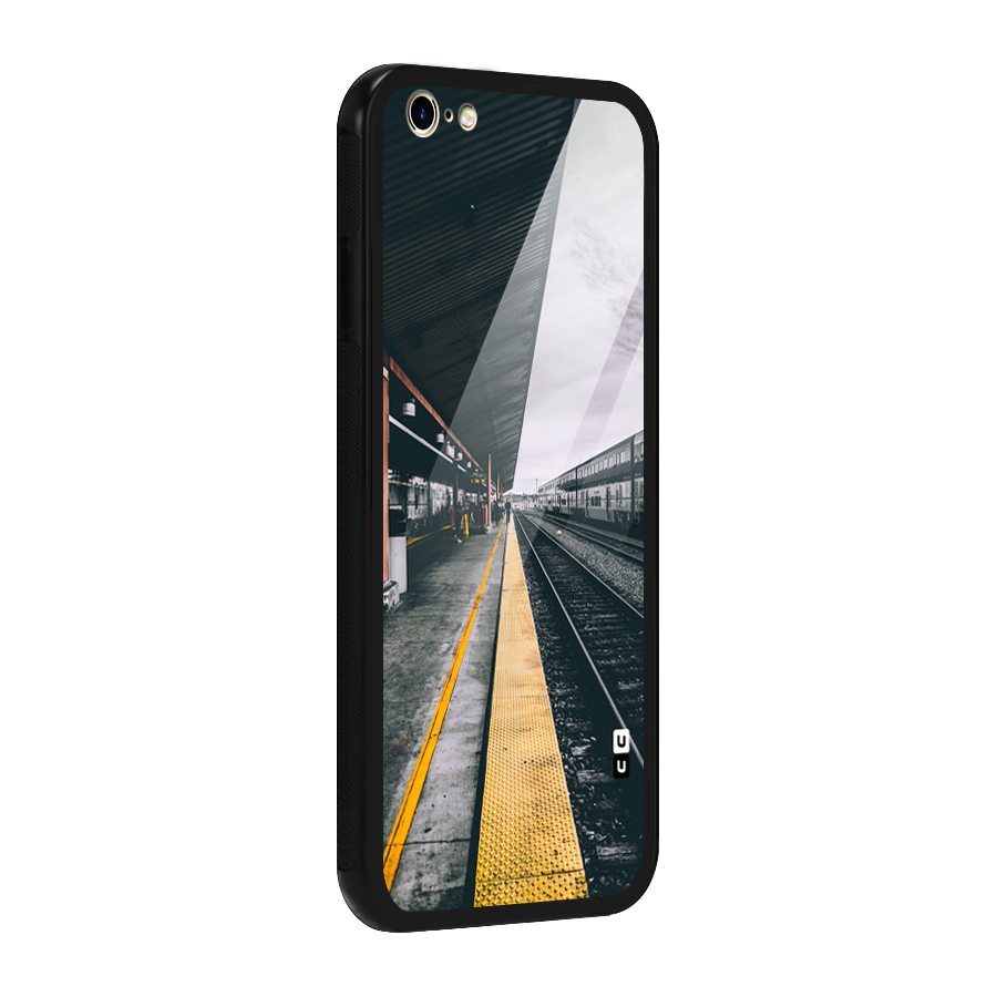 Railway Track Glass Back Case for iPhone 6 Plus 6S Plus