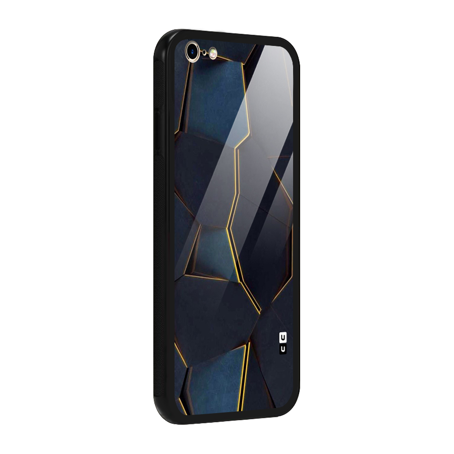 Royal Abstract Glass Back Case for iPhone 6 Plus 6S Plus