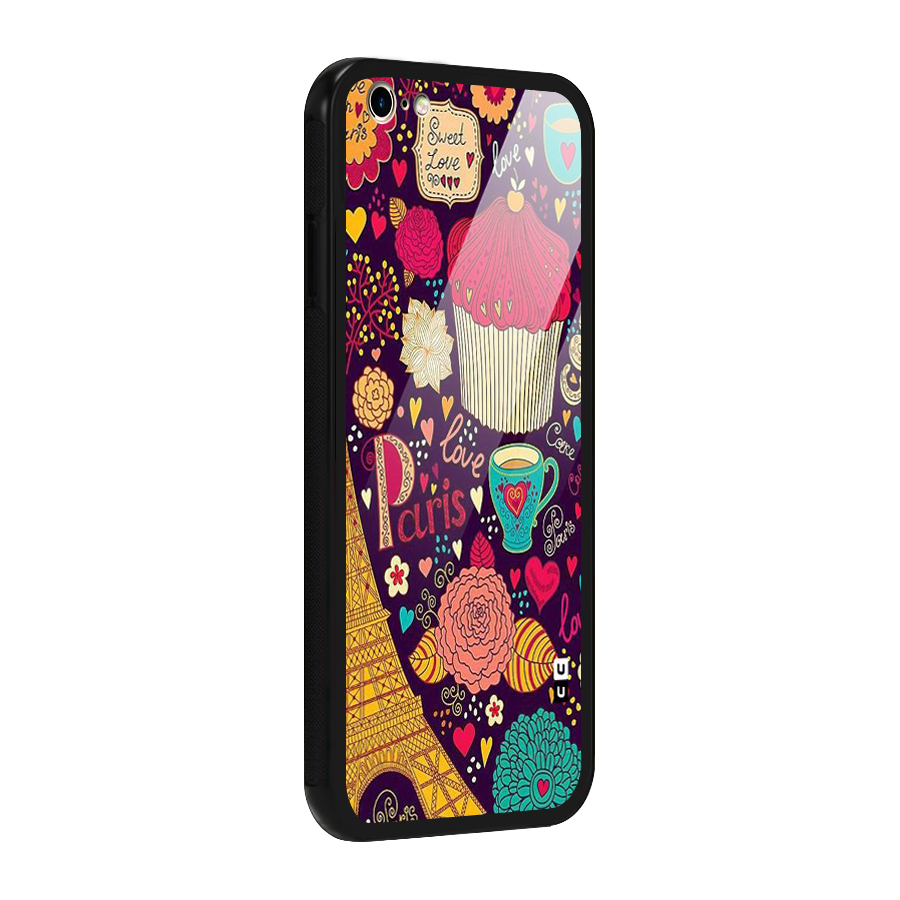 Sweet Love Glass Back Case for iPhone 6 Plus 6S Plus