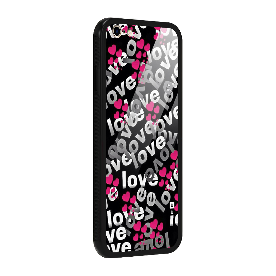 Too Much Love Glass Back Case for iPhone 6 Plus 6S Plus