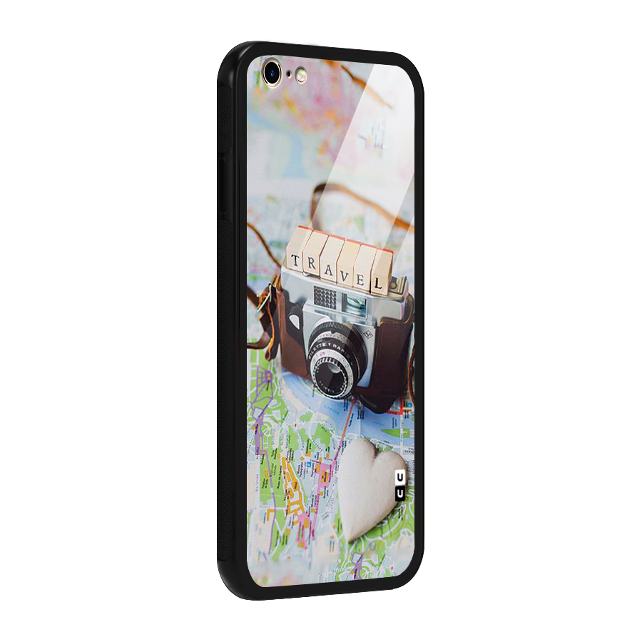 Travel Snapshot Glass Back Case for iPhone 6 Plus 6S Plus
