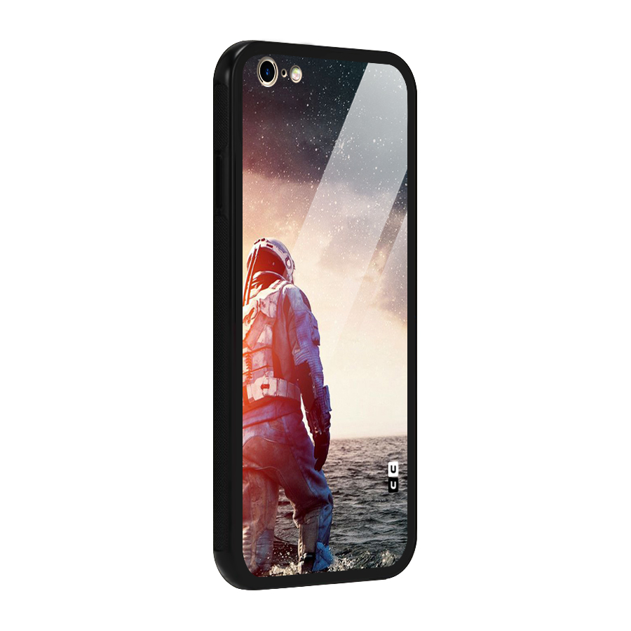 Water Astronaut Glass Back Case for iPhone 6 Plus 6S Plus