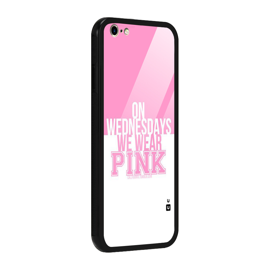 Wear Pink Glass Back Case for iPhone 6 Plus 6S Plus