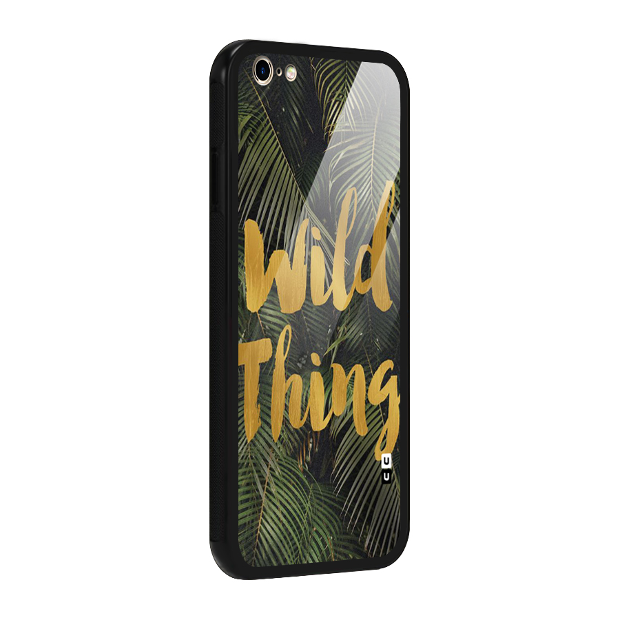 Wild Leaf Thing Glass Back Case for iPhone 6 Plus 6S Plus