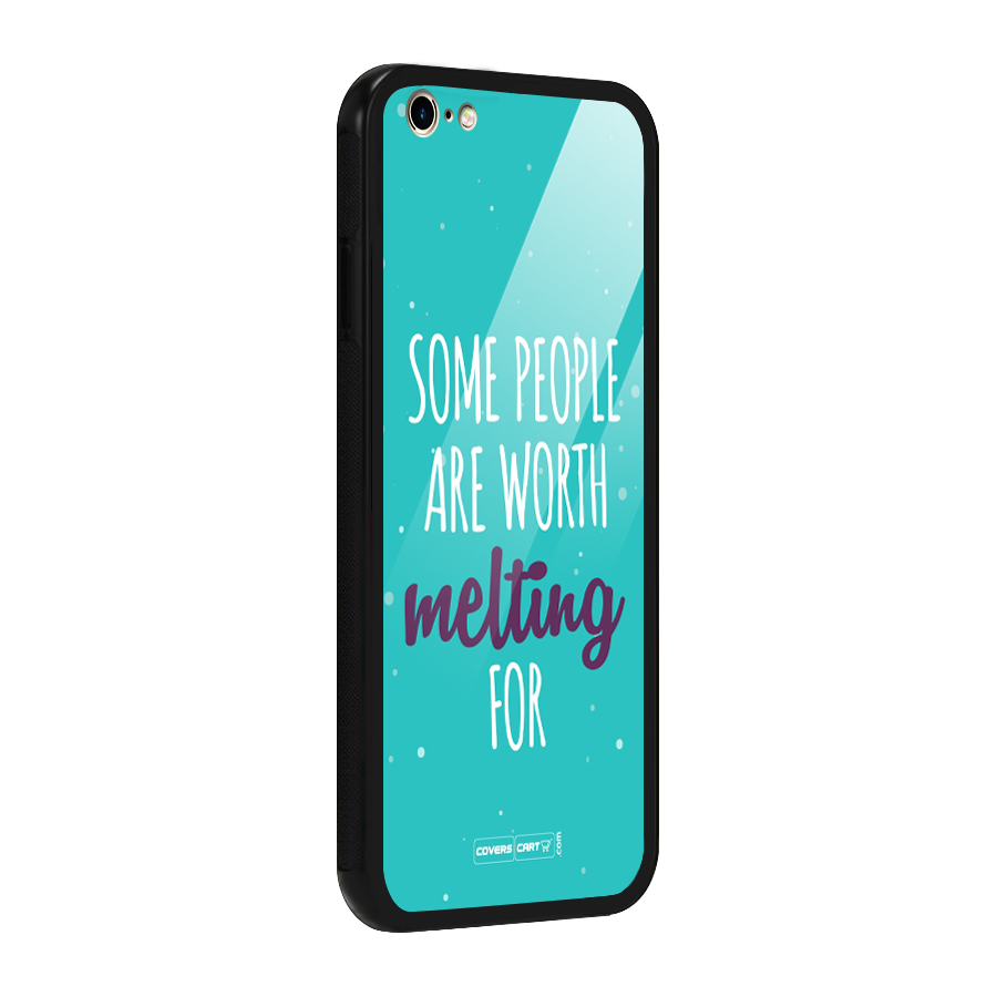 Worth Melting For Glass Back Case for iPhone 6 Plus 6S Plus