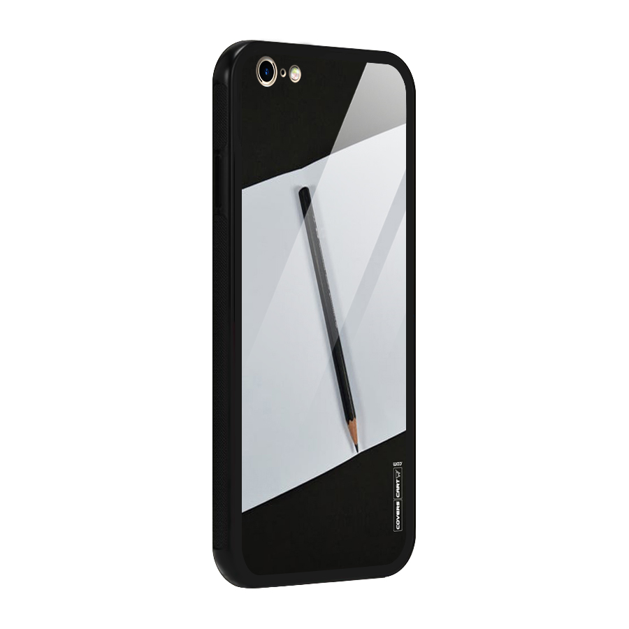 Write Your Thoughts Glass Back Case for iPhone 6 Plus 6S Plus