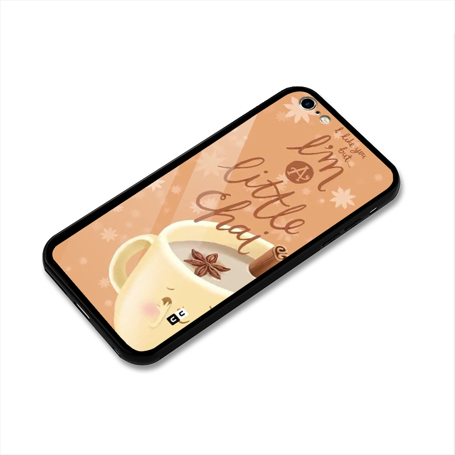 A Little Chai Glass Back Case for iPhone 6 Plus 6S Plus