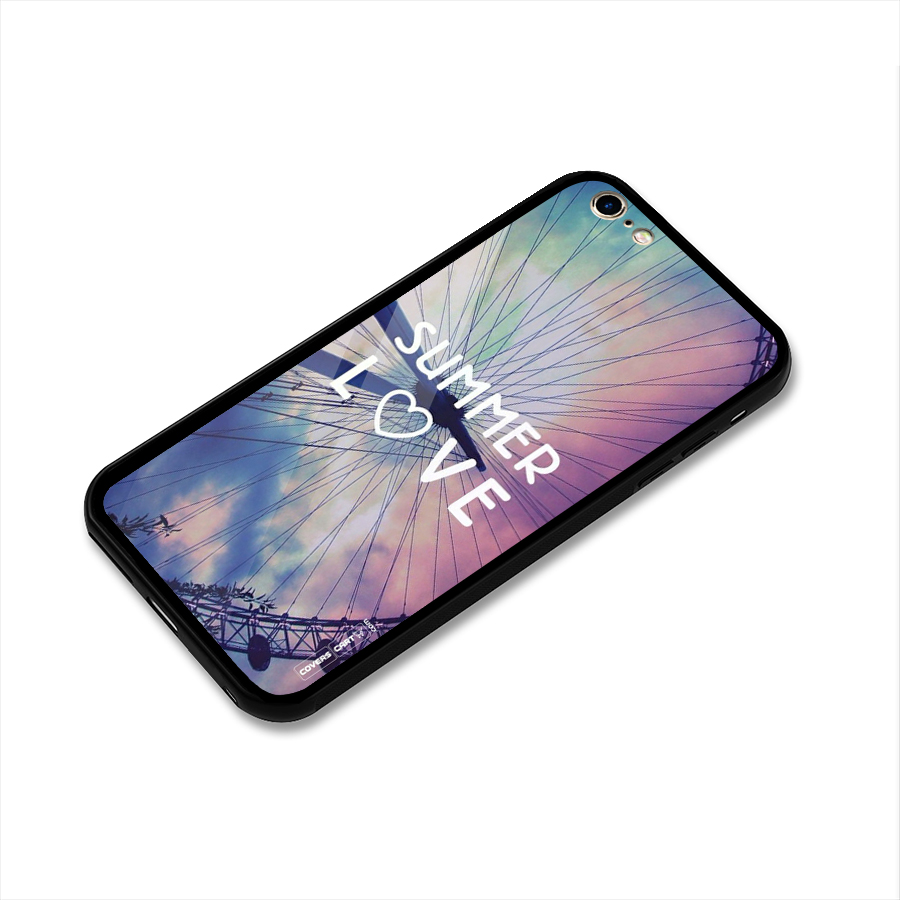 Beach Dreams Glass Back Case for iPhone 6 Plus 6S Plus