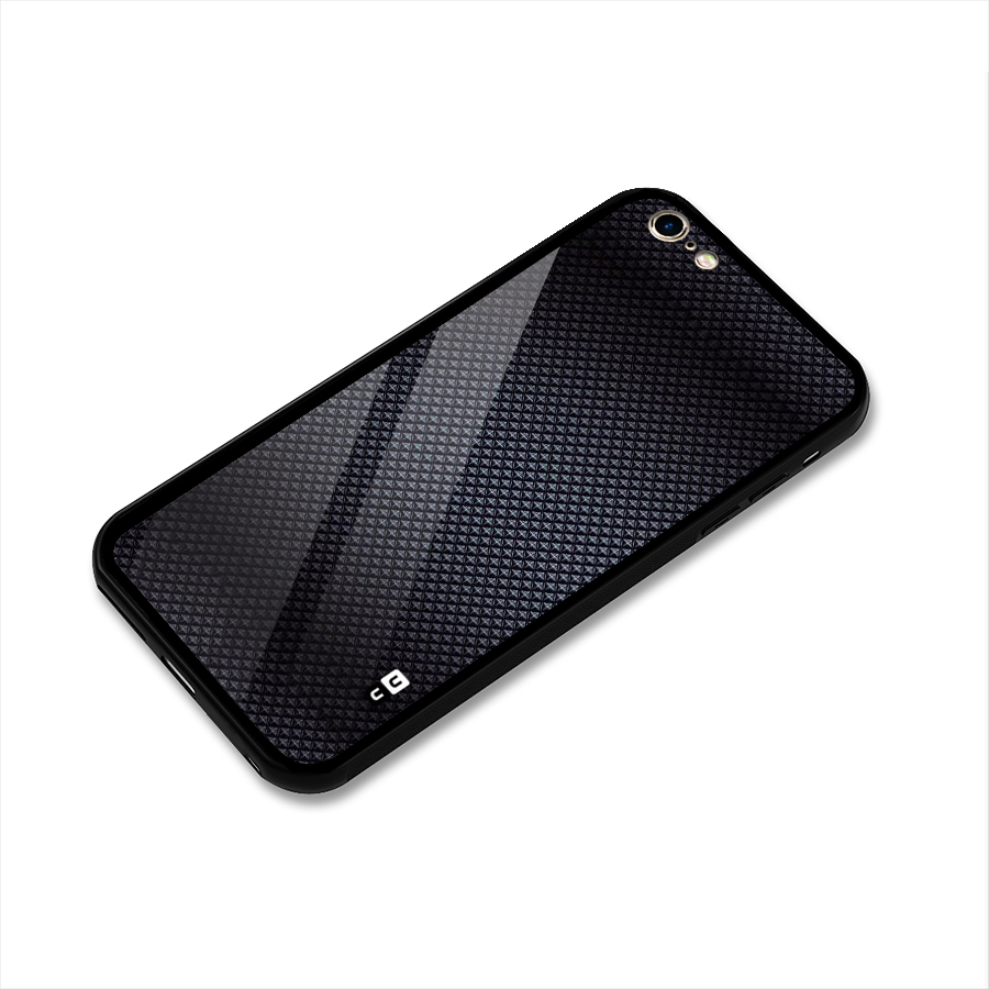 Black Diamond Glass Back Case for iPhone 6 Plus 6S Plus