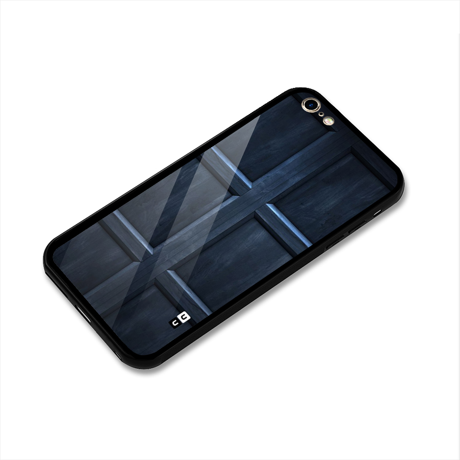 Blue Door Design Glass Back Case for iPhone 6 Plus 6S Plus