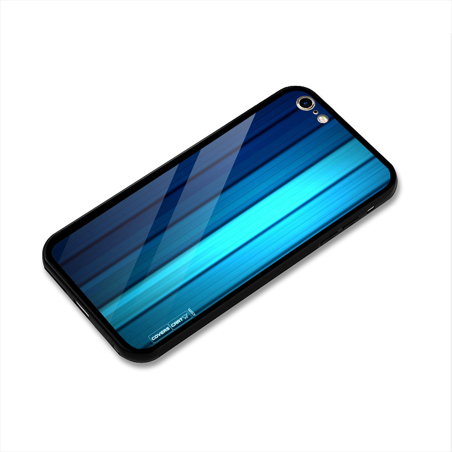 Blue Hues Glass Back Case for iPhone 6 Plus 6S Plus