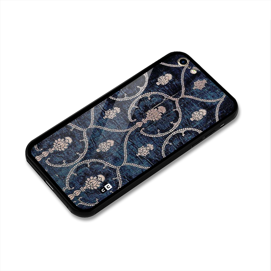 Blue Shade Rug Glass Back Case for iPhone 6 Plus 6S Plus