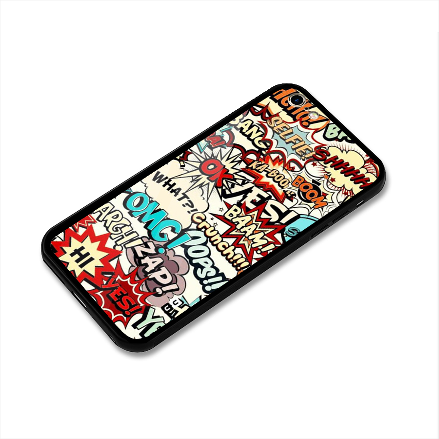 Boom Zap Glass Back Case for iPhone 6 Plus 6S Plus