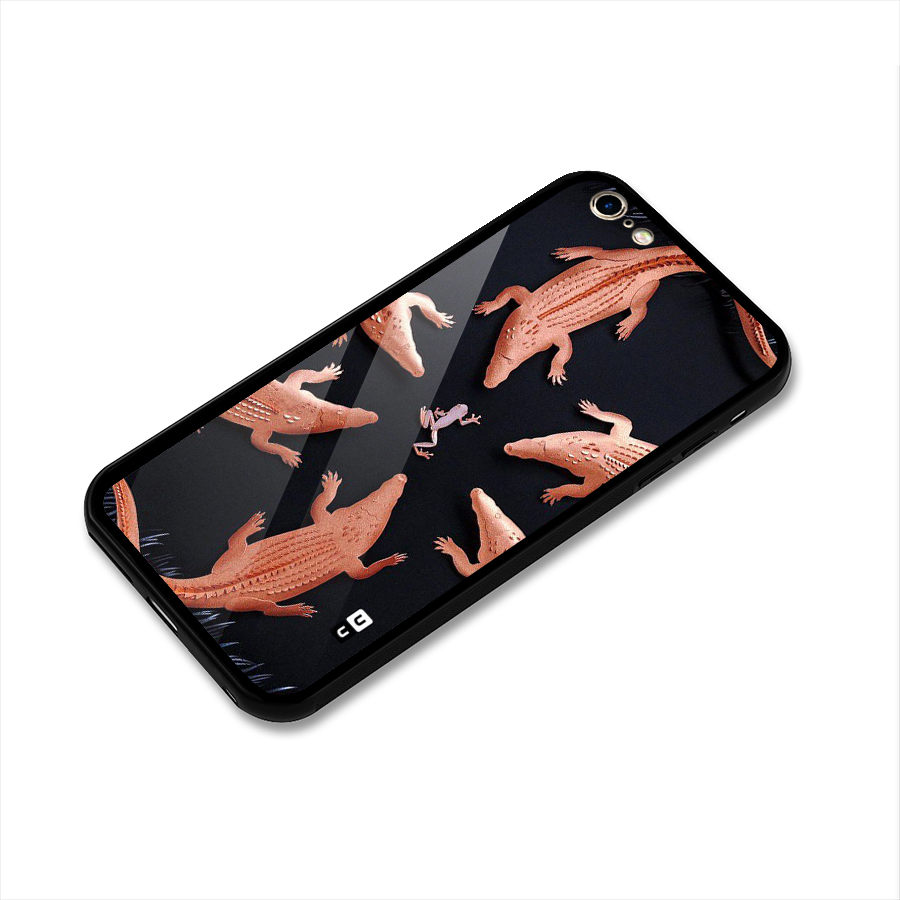 Brave Frog Glass Back Case for iPhone 6 Plus 6S Plus