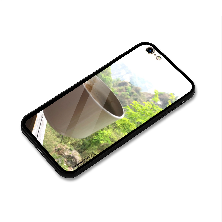 Chai With Mountain View Glass Back Case for iPhone 6 Plus 6S Plus
