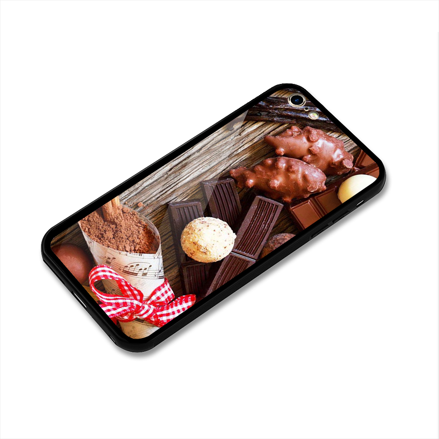 Chocolate Candies Glass Back Case for iPhone 6 Plus 6S Plus