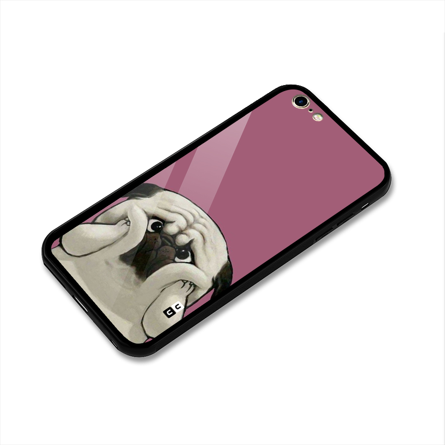 Chubby Doggo Glass Back Case for iPhone 6 Plus 6S Plus