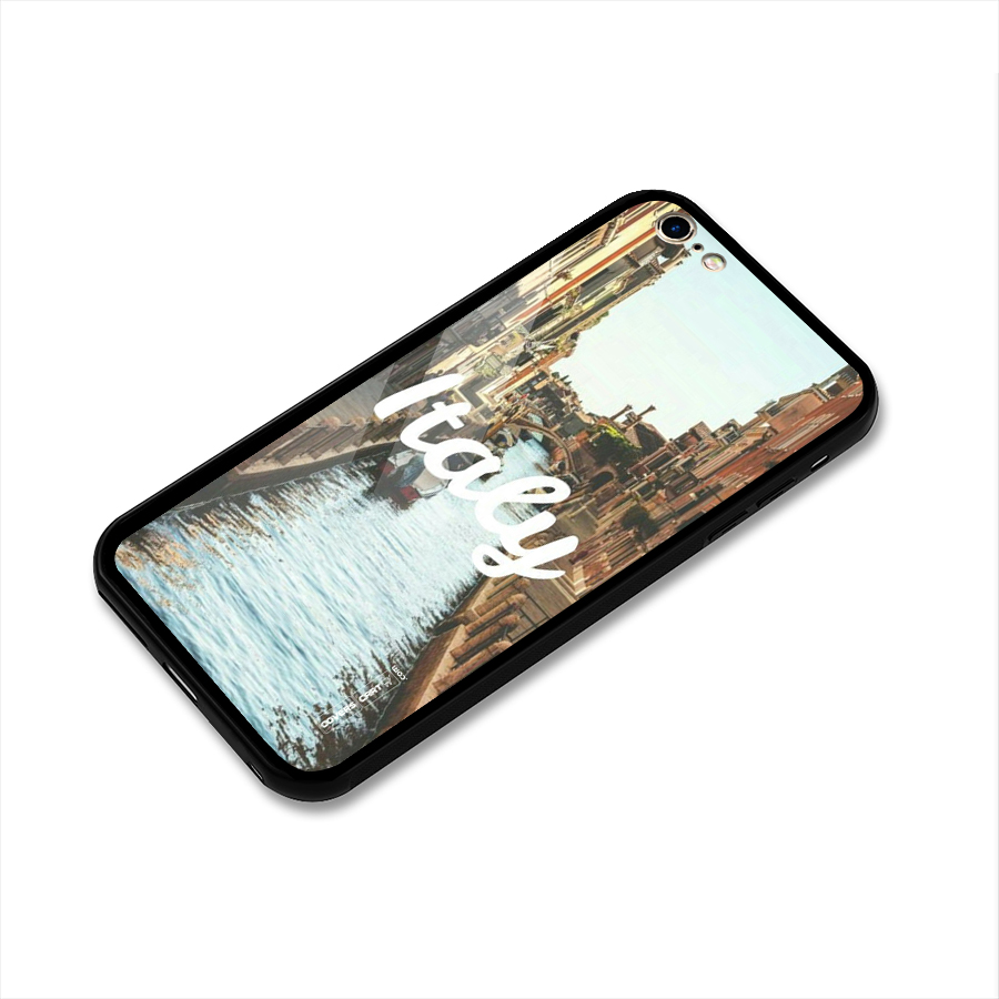 City Travel Glass Back Case for iPhone 6 Plus 6S Plus