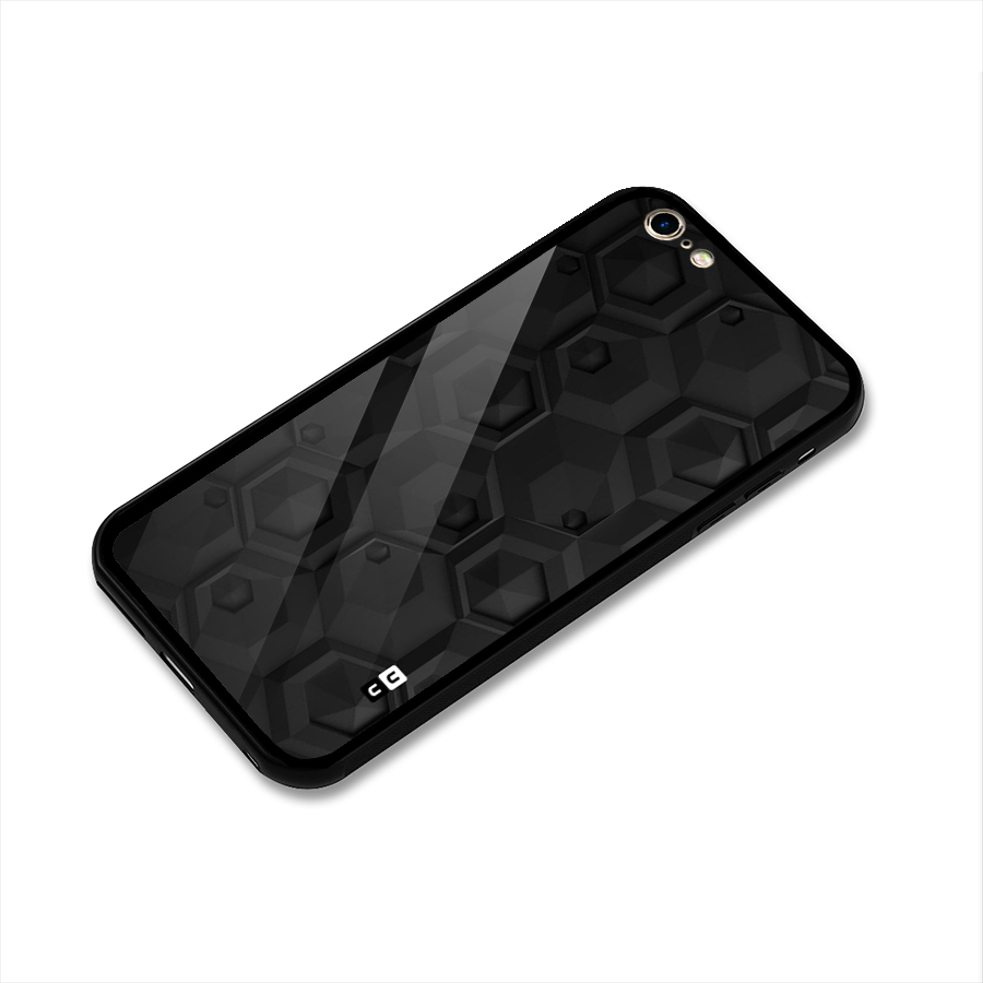 Classic Hexa Glass Back Case for iPhone 6 Plus 6S Plus