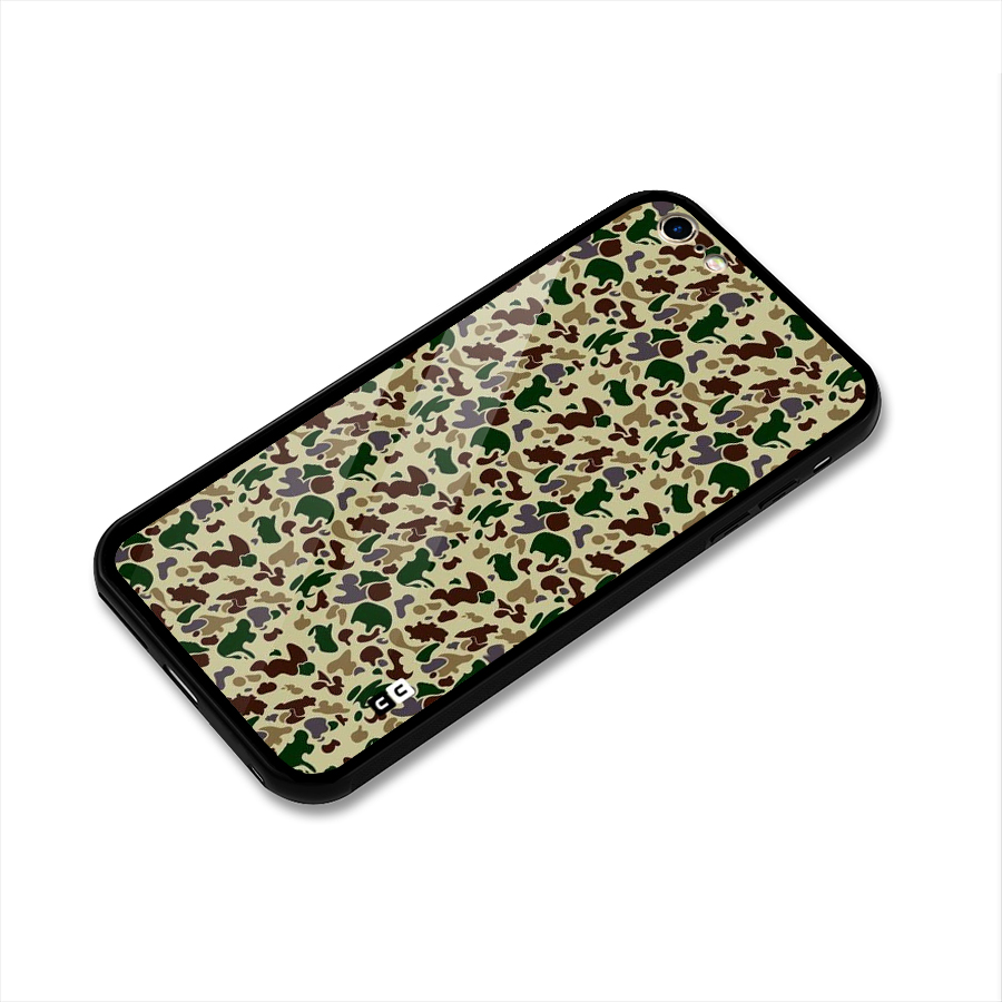 Colored Shapes Glass Back Case for iPhone 6 Plus 6S Plus