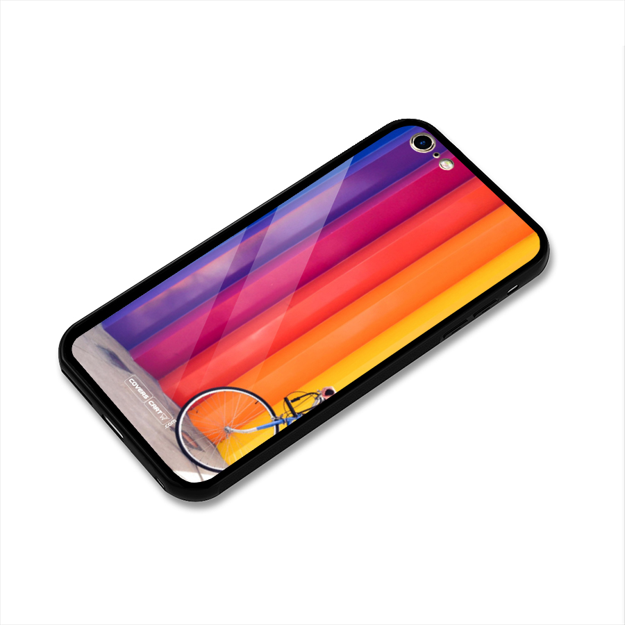 Colorful Walls Glass Back Case for iPhone 6 Plus 6S Plus