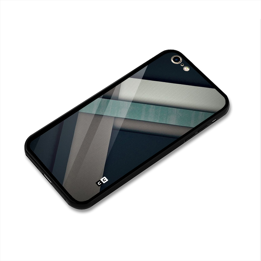 Dark Stripes Glass Back Case for iPhone 6 Plus 6S Plus