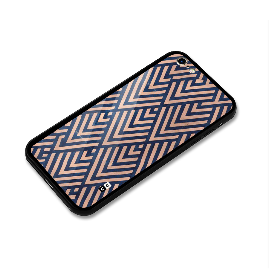 Diamond Blues Glass Back Case for iPhone 6 Plus 6S Plus