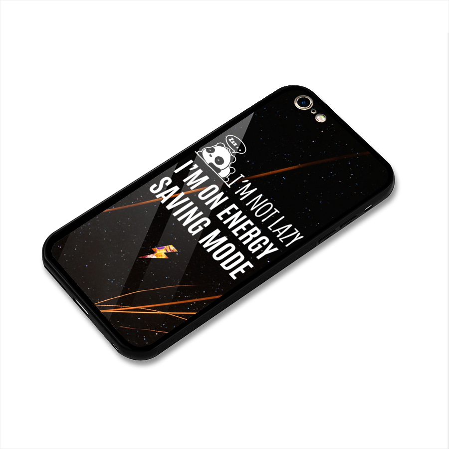 Energy Saving Mode Glass Back Case for iPhone 6 Plus 6S Plus