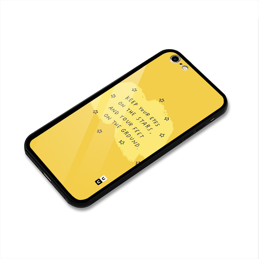 Eyes On Stars Glass Back Case for iPhone 6 Plus 6S Plus