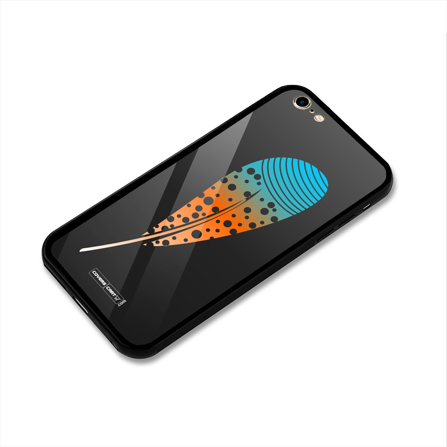 Feather Glass Back Case for iPhone 6 Plus 6S Plus