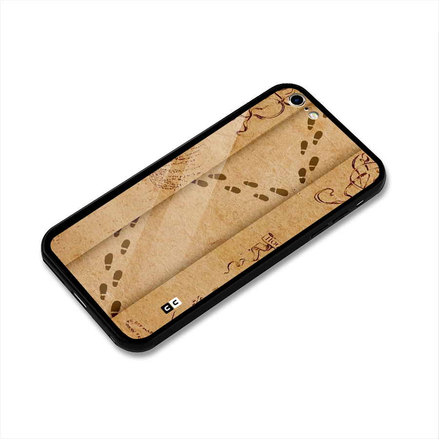 Footsteps Glass Back Case for iPhone 6 Plus 6S Plus