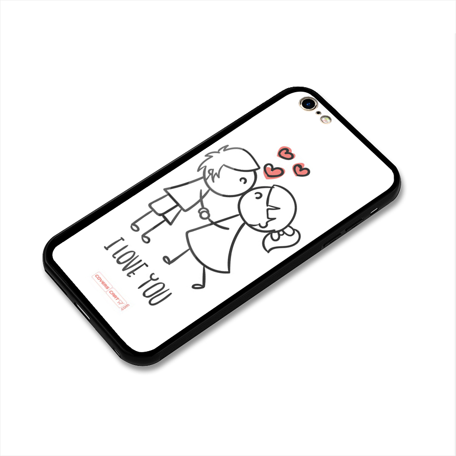 I Love You Glass Back Case for iPhone 6 Plus 6S Plus