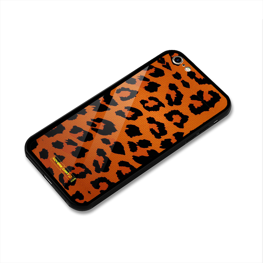Leopard Glass Back Case for iPhone 6 Plus 6S Plus