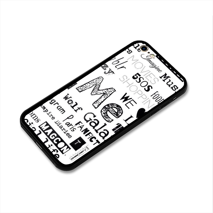 Love Things Glass Back Case for iPhone 6 Plus 6S Plus