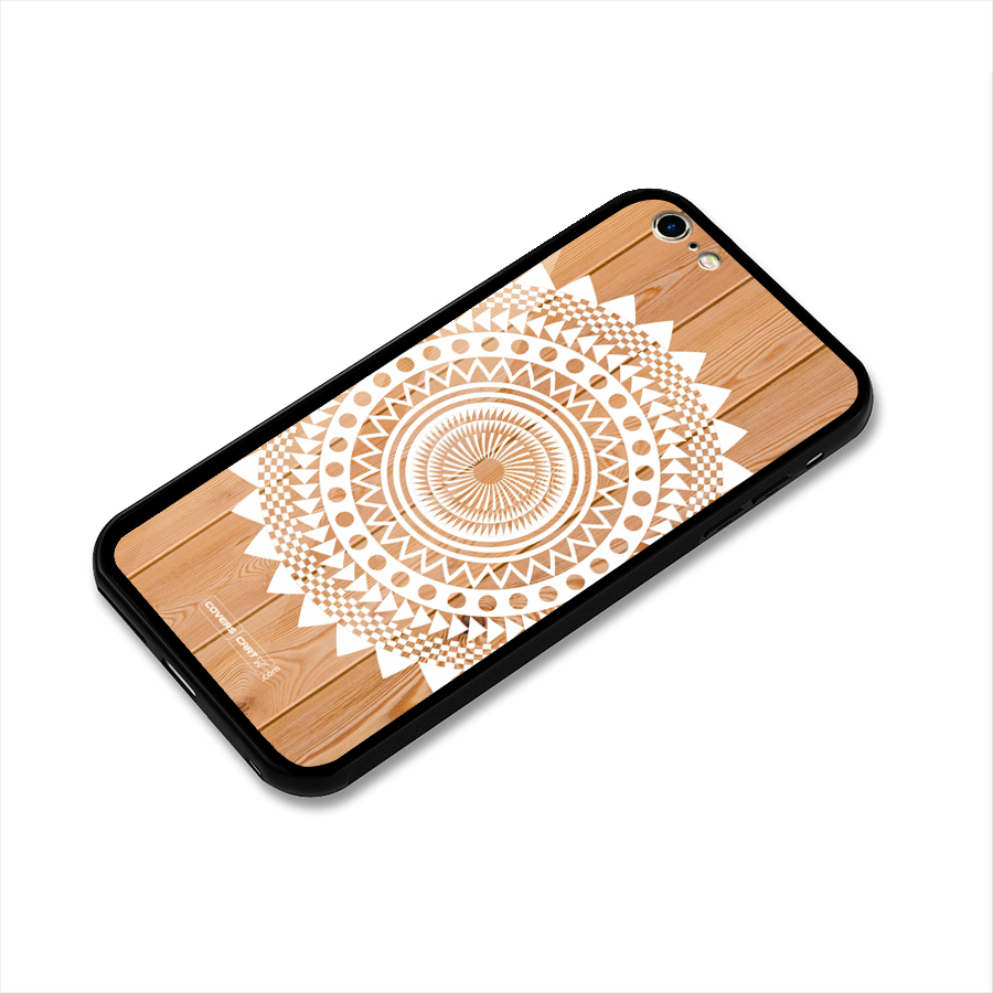 Mandala Design Glass Back Case for iPhone 6 Plus 6S Plus