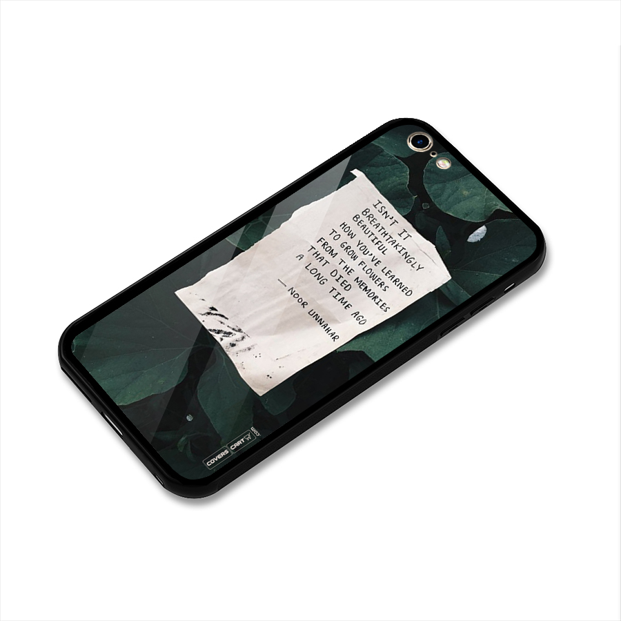 Memories Glass Back Case for iPhone 6 Plus 6S Plus