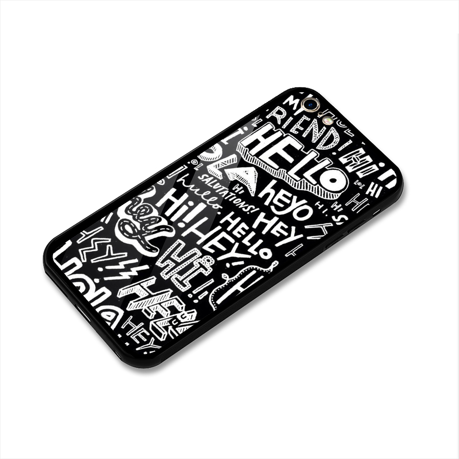 My Friend Glass Back Case for iPhone 6 Plus 6S Plus