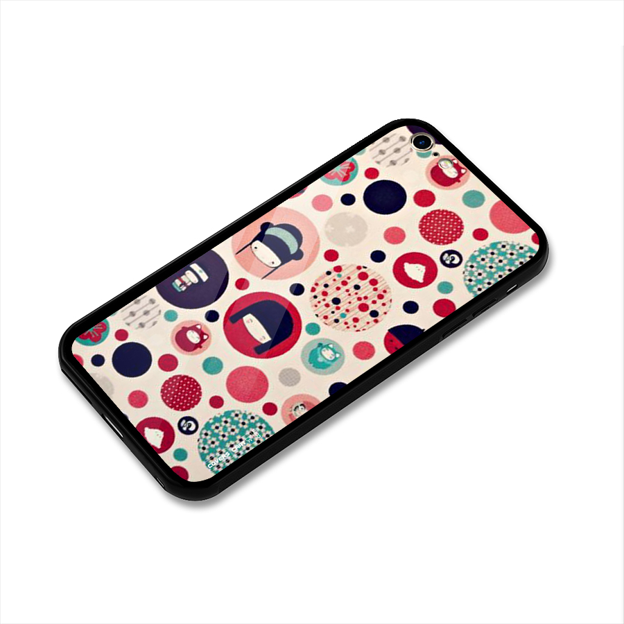 Quirky Glass Back Case for iPhone 6 Plus 6S Plus