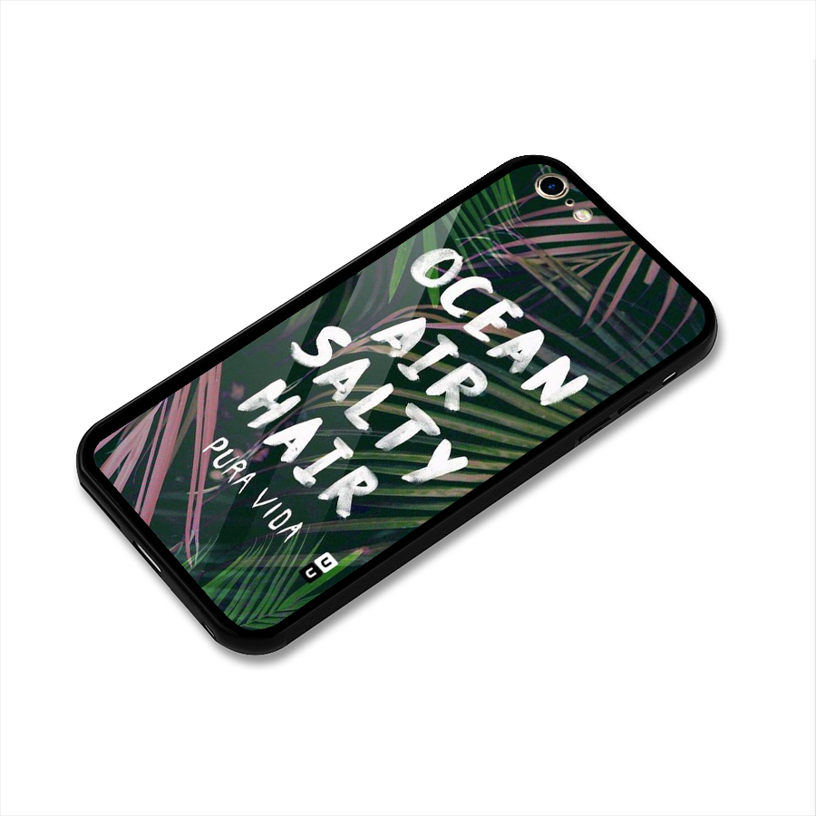 Salty Hair Glass Back Case for iPhone 6 Plus 6S Plus