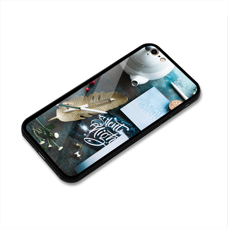 Silent Night Celebrations Glass Back Case for iPhone 6 Plus 6S Plus