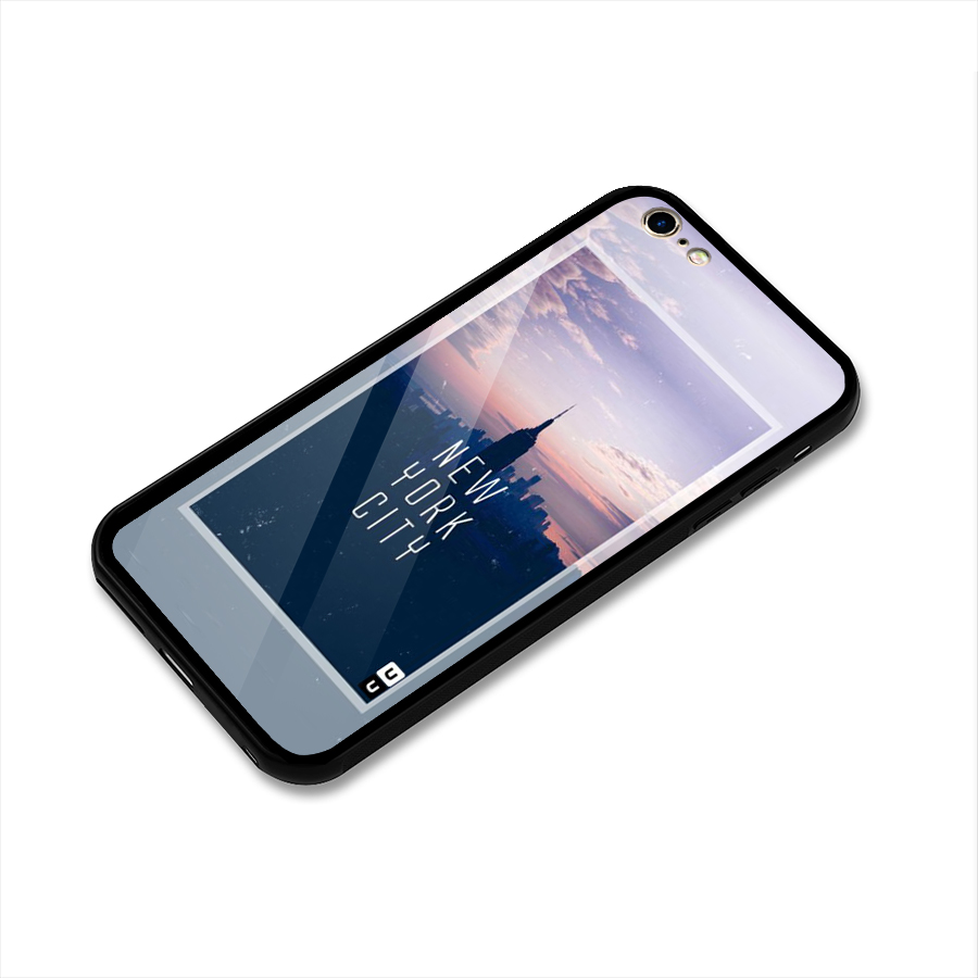 Sleepless City Glass Back Case for iPhone 6 Plus 6S Plus