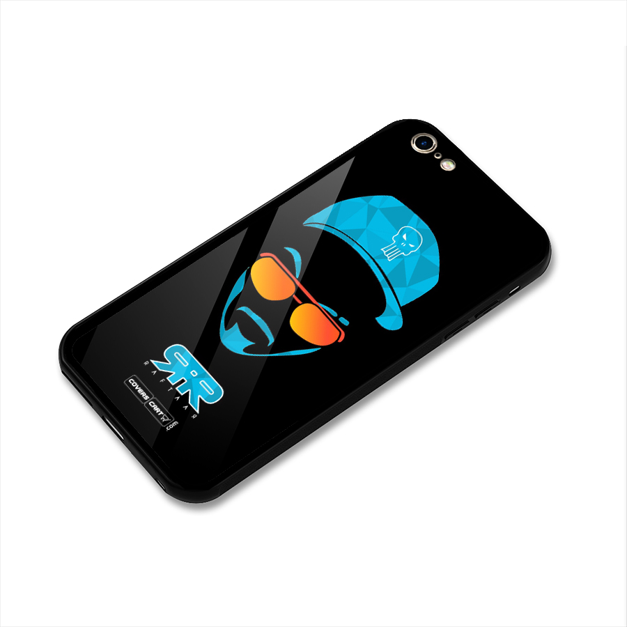 Special Raftaar Edition Blue Glass Back Case for iPhone 6 Plus 6S Plus