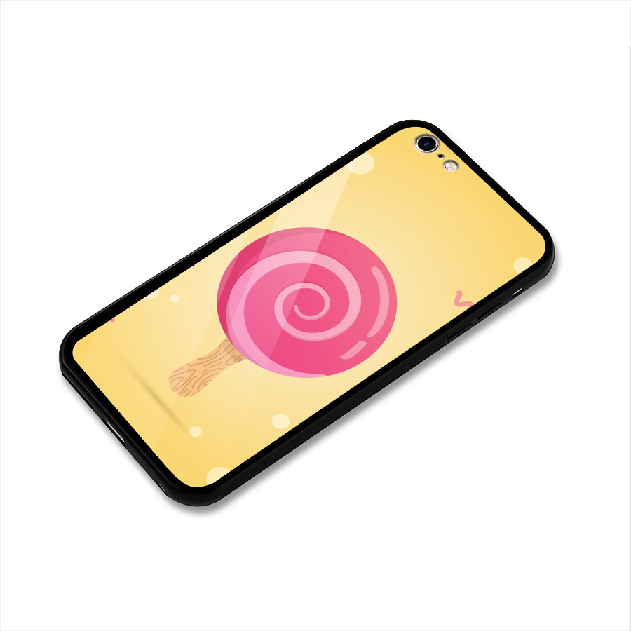 Swirl Ice Cream Glass Back Case for iPhone 6 Plus 6S Plus